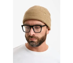 Шапка Ribelle, коричнево-бежевый меланж
