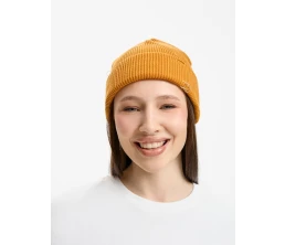 Шапка Ribelle, темно-желтая (горчичная)