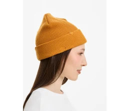 Шапка Ribelle, темно-желтая (горчичная)