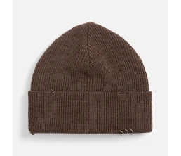 Шапка Ribelle, коричневый меланж