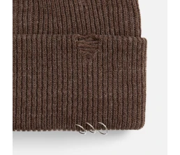 Шапка Ribelle, коричневый меланж