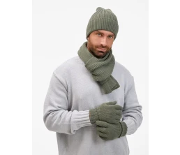 Шарф Catch Match, зеленый (полынь)