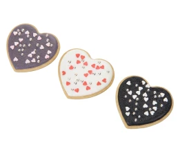 Набор пряников в форме сердец, 55 гр. 