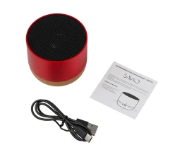 Беспроводная колонка «Montii», 3 Вт, красный
