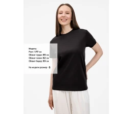 Футболка унисекс T-Bolka 200, черная