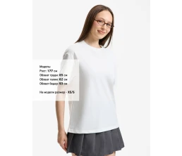 Футболка унисекс Durington, белая