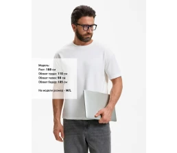 Футболка унисекс Durington, белая