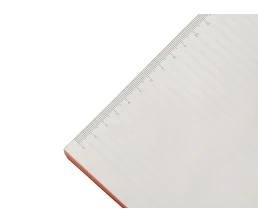 Блокнот C1 софт-тач, гибкая обложка, 128 листов, оранжевый