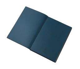 Блокнот C1 софт-тач, гибкая обложка, 128 листов, темно-синий