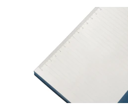 Блокнот C1 софт-тач, гибкая обложка, 128 листов, темно-синий