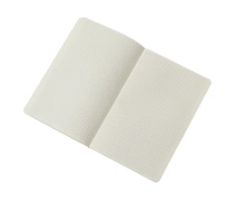 Блокнот в гибкой обложке A5 «Виспи 2.0» в клетку, темно-синий