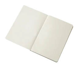 Блокнот в гибкой обложке A5 «Виспи 2.0» в клетку, темно-синий