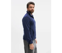 Куртка флисовая унисекс Ben Mac, темно-синяя