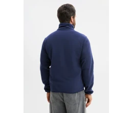 Куртка флисовая унисекс Ben Mac, темно-синяя