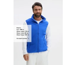 Жилет флисовый унисекс Ben Mac, синий