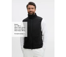 Жилет флисовый унисекс Ben Mac, черный