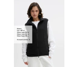 Жилет флисовый унисекс Ben Mac, черный