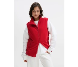 Жилет флисовый унисекс Ben Mac, красный