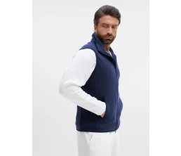 Жилет флисовый унисекс Ben Mac, темно-синий