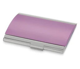 Визитница «Смит», фиолетовый/серебристый