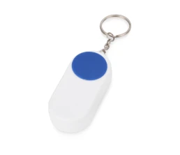 Брелок-футляр для  таблеток «Pill», белый/синий