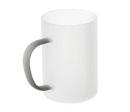 Стеклянная матовая кружка 