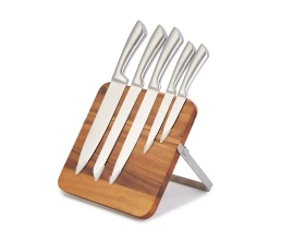 Набор ножей на магнитной подставке «Терон»