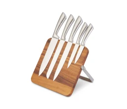 Набор ножей на магнитной подставке «Терон»