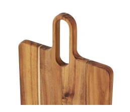 Деревянная доска с длинной ручкой из акации 