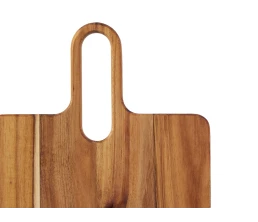 Деревянная доска с длинной ручкой из акации 