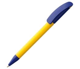 Ручка шариковая Prodir DS3 TPP Special, желтая с синим