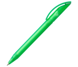 Ручка шариковая Prodir DS3 TFF Ring, светло-зеленая с серым