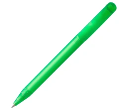 Ручка шариковая Prodir DS3 TFF Ring, светло-зеленая с серым