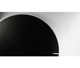 Часы настенные Melancholia Clock, черные