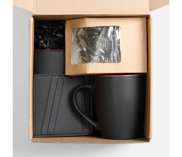 Набор Multimo Tea, черный с красным