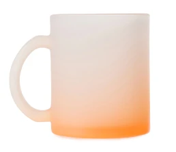 Стеклянная матовая кружка 