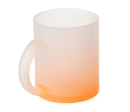 Стеклянная матовая кружка 