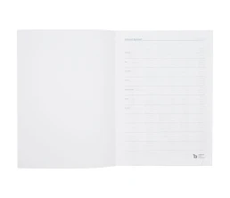 Ежедневник Latte Maxi, недатированный, темно-синий