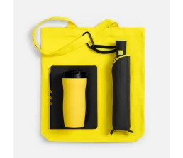 Набор Flexpen Black Walk, черный с желтым