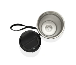 Термокружка Swiss Peak в комплекте с блокнотом, ручкой и брелком