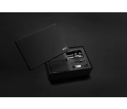 Термокружка Swiss Peak в комплекте с блокнотом, ручкой и брелком