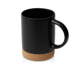 Кружка 450 мл с пробковым дном с крышкой 