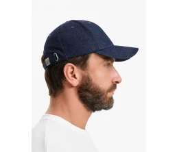Бейсболка Denimate, темно-синяя