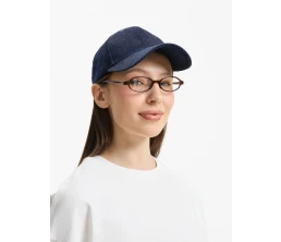 Бейсболка Denimate, темно-синяя