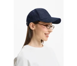 Бейсболка Denimate, темно-синяя