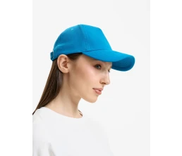 Бейсболка Yonkers, ярко-голубая