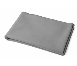 Легкое полотенце Gulpi  из микрофибры RPET с ремешком для складывания, 70*120 см, графит