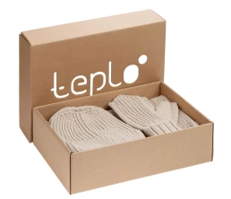 Набор Nordkyn Full Set с шарфом, бежевый