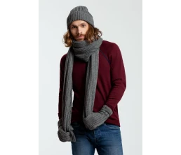 Набор Nordkyn Full Set с шарфом, серый