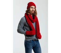 Набор Nordkyn Full Set с шарфом, красный